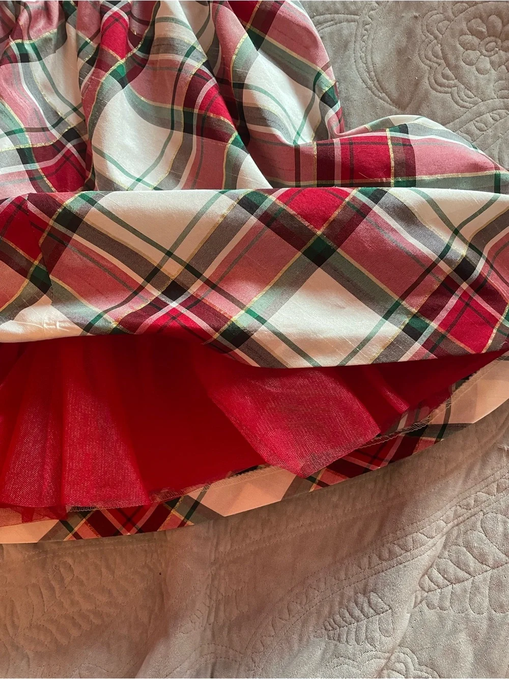 Gymboree festive plaid